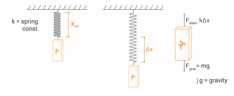 spring mass system experiment